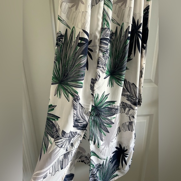 Long dress palms blue and green - Picture 3 of 5